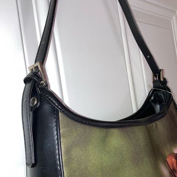 DACHSHUND Shoulder Bag Hand Bag Rhinestone Bling NEW 10 x 8 inches - Picture 11 of 14